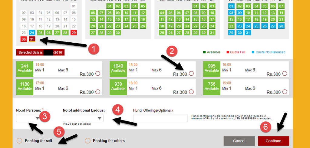 guide to ttd tirumala darshan tickets booking online new ttd online accommodation availability chart